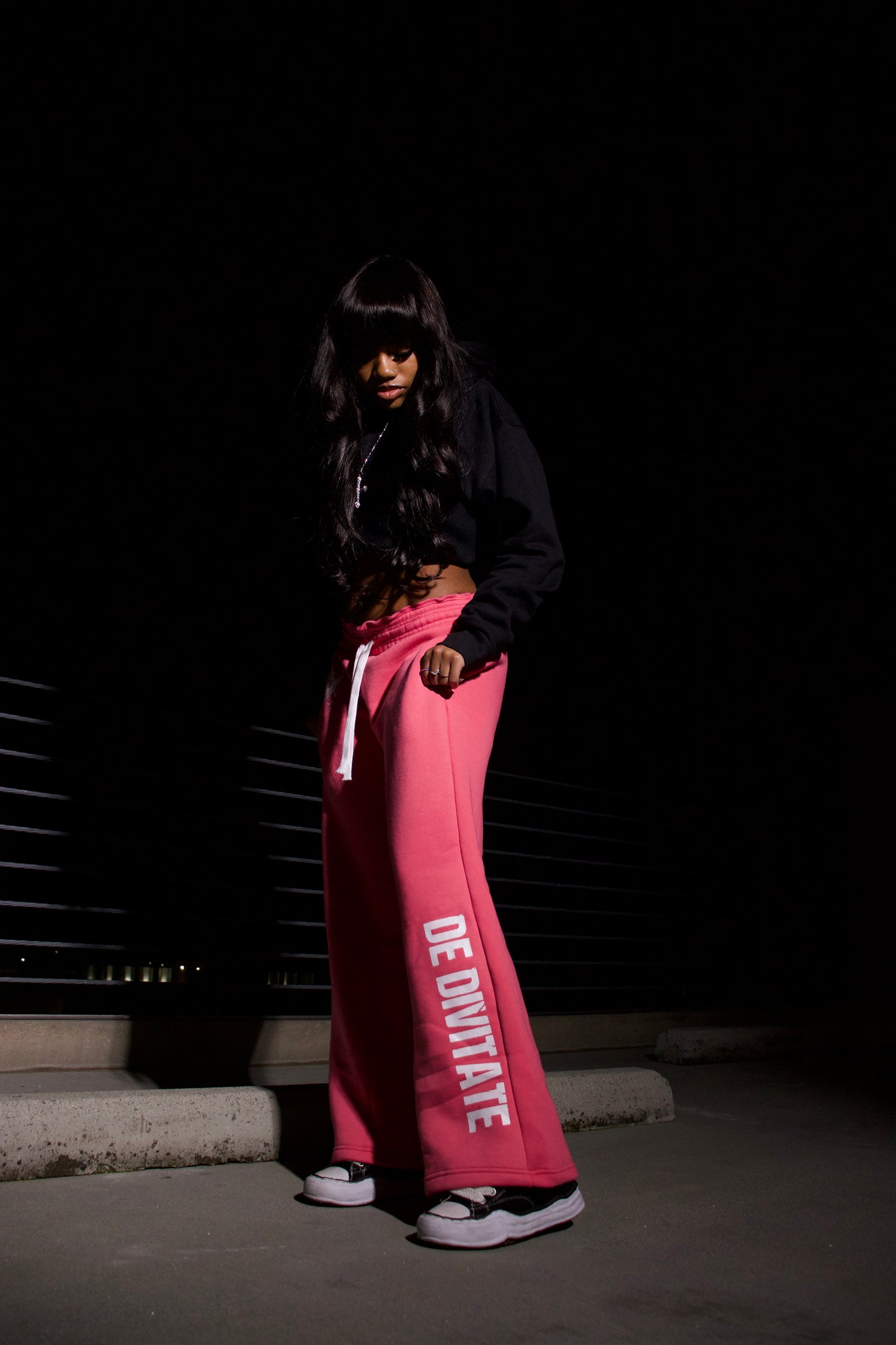 Pink De Divitate Sweats